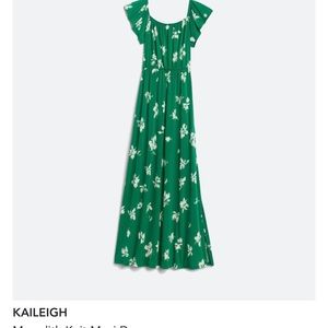 Gorgeous size 16 green Maxi dress from Stitch Fix.